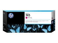 HP 745 original Ink cartridge F9K01A Magenta 300 ml