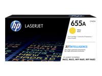 HP 655A original LaserJet Toner cartridge CF452A Yellow