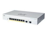 CISCO Business Switching CBS220 Smart 8-port Gigabit PoE 65W 2x1G SFP uplink external power supply