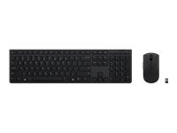 LENOVO Professional Wireless Rechargeable Keyboard and Mouse Combo US English