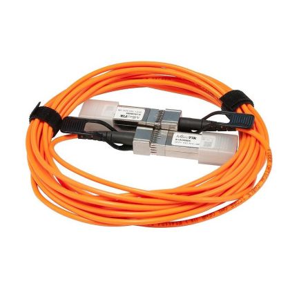 Комуникационен кабел Mikrotik S+AO0005, SFP+direct attach active optics cable, 5m