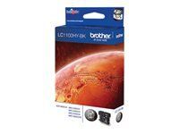 BROTHER LC-1100 ink cartridge black high capacity 19ml 900 pages 1-pack