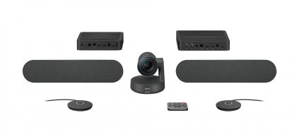 Видеоконферентна камера Logitech Rally Plus - 4K Ultra HD Video