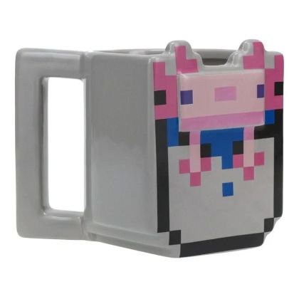 Чаша Paladone Minecraft - Bucket of Axolotl shaped Mug (400ml), PP11368MCF