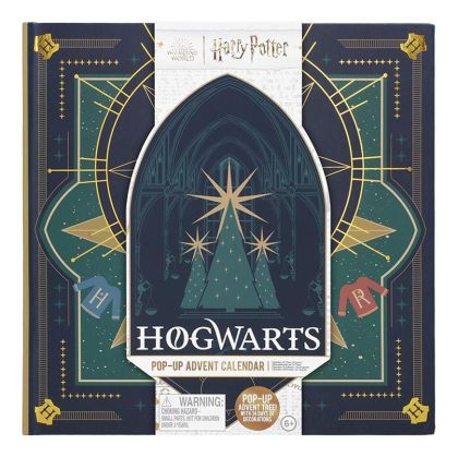 Календар Paladone: Harry Potter - Hogwarts Pop-Up Advent Calendar, PP13876HP