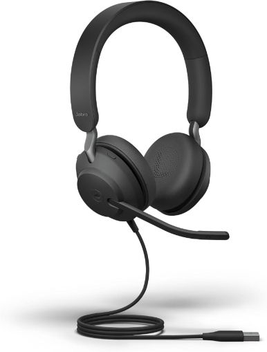 Слушалки с микрофон Jabra Evolve2 40 SE MS Stereo USB A