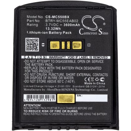 Батерия за баркод скенер Symbol MC55 MC5574  LiIon  3.7V 3600mAh Cameron Sino
