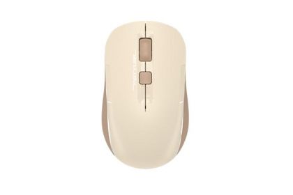 Мишка A4tech FB26CS Air2 Cafe Latte, Dual mode, 2000dpi, Li-Ion батерия, безшумна, Безжична