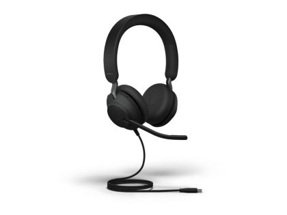 Jabra Evolve2 40 SE, USB-C, MS Stereo слушалка с микрофон