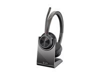HP Poly Voyager 4320-M Microsoft Teams Certified Headset +BT700 dongle +Charging Stand