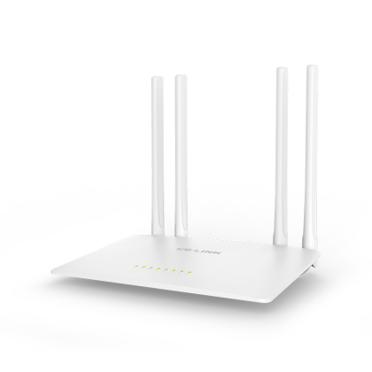 Безжичен рутер LB LINK BL-W1210M, 1200Mbps, Dual-Band, 4 антени, Бял 