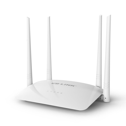 Безжичен рутер LB LINK BL-WR450H, 300Mbps, 4 антени, Бял 