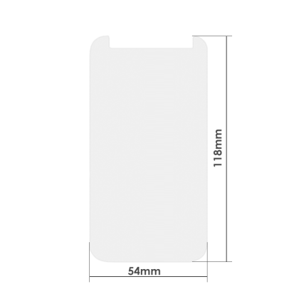 Стъклен протектор DeTech, Универсален, За 4.0", 0.26mm, Прозрачен 