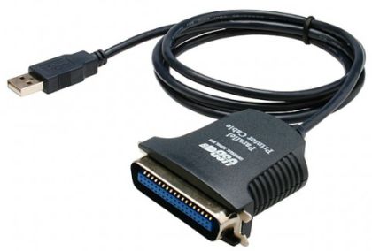 Кабел DeTech USB - Parallel port 