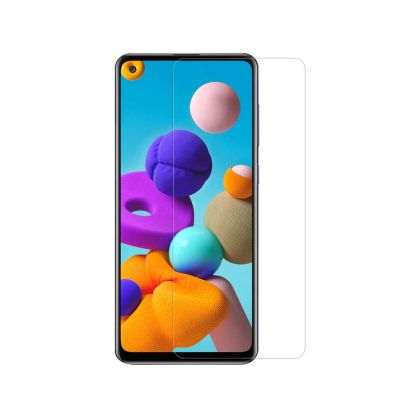 Стъклен протектор DeTech, За Samsung Galaxy A21S, 0.3mm, Прозрачен 