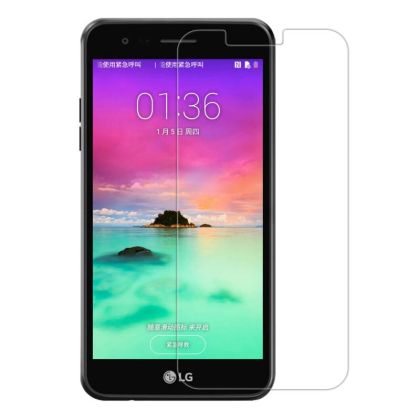 Стъклен протектор , За LG К10 2017, 0.3mm, Прозрачен 