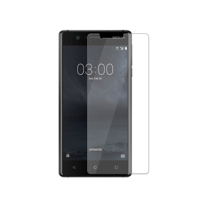 Стъклен протектор DeTech, за Nokia 3, 0.3mm, Прозрачен 