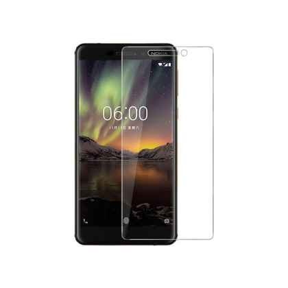 Стъклен протектор DeTech, за Nokia 6 (2018), 0.3mm, Прозрачен 