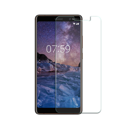 Стъклен протектор DeTech, за Nokia 7 Plus, 0.3mm, Прозрачен 