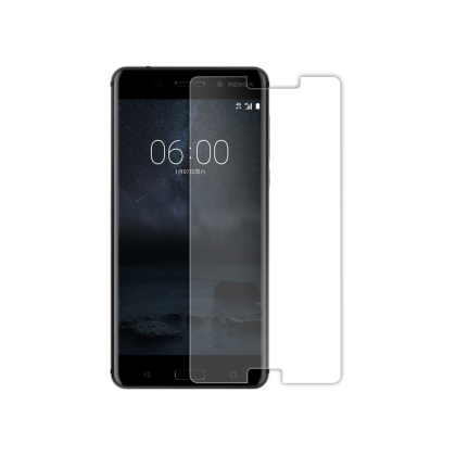 Стъклен протектор DeTech, за Nokia 8, 0.3mm, Прозрачен 