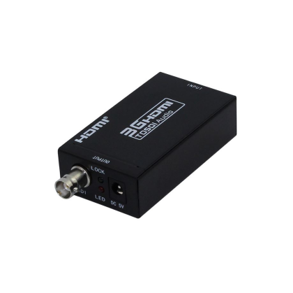 Конвертор, , HDMI към BNC (SDI/HD-SDI/3G-SDI), Черен 