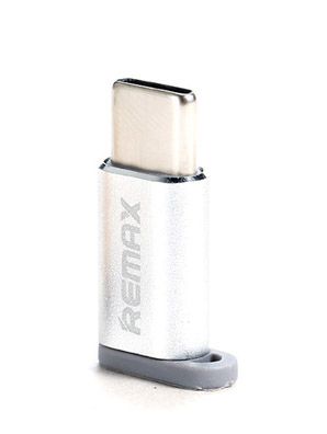 Прех
одник Micro USB към USB 3.1 Type-C, Remax RA-USB1, сребрист 