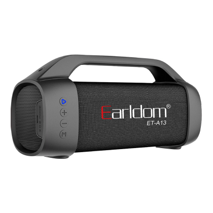 Тонколона Earldom ET-A13, Караоке, Bluetooth, USB, FM, AUX, Черен 