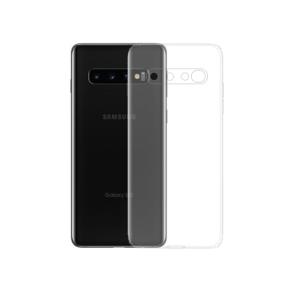 Силиконов гръб , За Samsung Galaxy S10 Edge, Прозрачен 