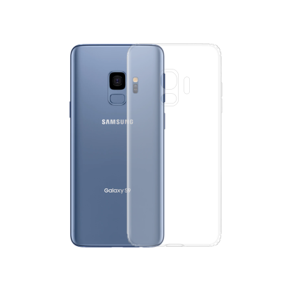 Силиконов гръб , За Samsung Galaxy S9 Plus, Прозрачен 