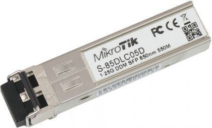 S-85DLC05D - 1.25G SFP модул, Multi Mode, DDM, 850nm, 550м