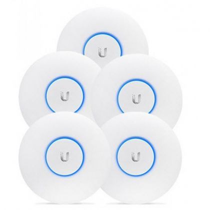 UAP-AC-LR-5, 5 броя Ubiquiti UniFi AP, без PoE адаптер