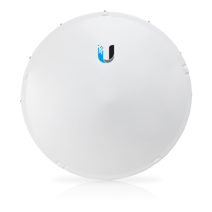 airFiber 11 GHz Low-Band Backhaul Radio with Dish Antenna