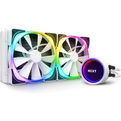 Охладител за процесор NZXT Kraken X63 RGB (280mm),  AMD/Intel, Бял