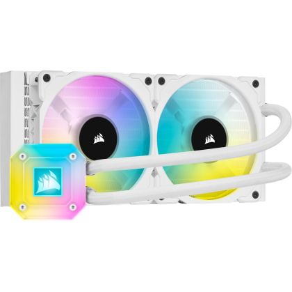 Охладител за процесор Corsair iCUE H100i Elite Capellix 240 White RGB AMD/INTEL