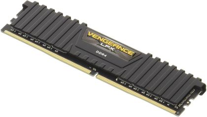 Памет CORSAIR VENGEANCE LPX, 8GB (1 x 8GB), DDR4, 2666MHz, C16, Black