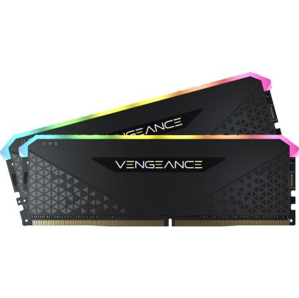 Памет Corsair Vengeance RS RGB Black 16GB(2x8GB) DDR4 PC4-28800 3600MHz CL18 CMG16GX4M2D3600C18