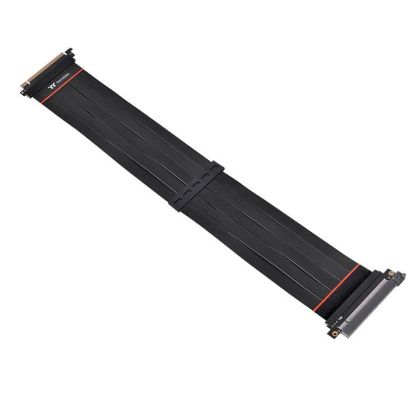 Kабел за вертикален монтаж за видео карта Thermaltake TT Premium PCI-E Riser Universal GPU Extender Riser Cable PCI-E 4.0 x16, 600mm