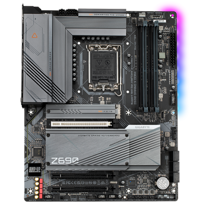 Дънна платка GIGABYTE Z690 GAMING X, LGA 1700, ATX, RGB Fusion, DDR4