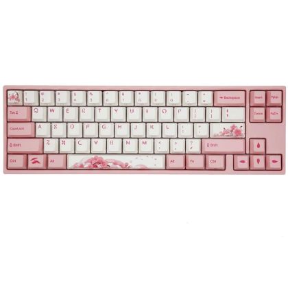 Геймърскa механична клавиатура Ducky x Varmilo Miya Sakura V2 65, Cherry MX Brown суичове