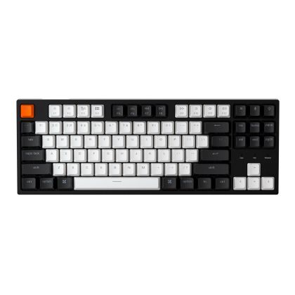 Геймърска механична клавиатура Keychron C1 TKL Gateron G Pro Blue Switch RGB Backlight