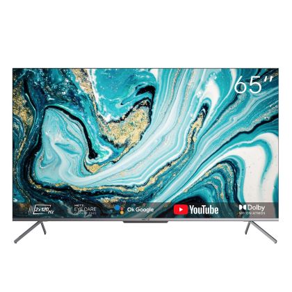 Телевизор METZ 65MUC8500Z, 65"(164 см), LED,UHD, Smart Android 10.0, 4K,120Hz,Клас G, Черен