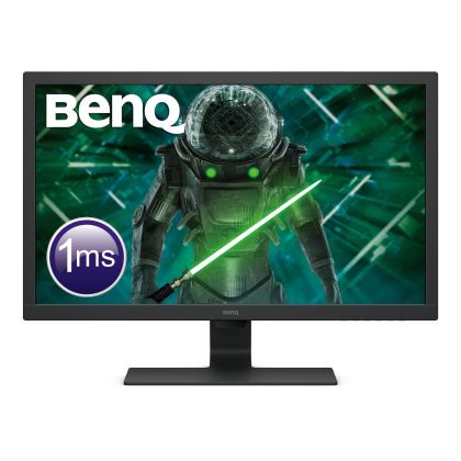 Монитор BenQ GL2780, TN, 27 inch, Wide, Full HD, 75Hz, D-sub, HDMI, DVI, DisplayPort, Черен