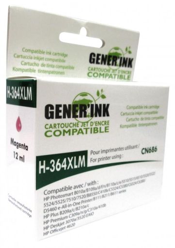 Мастилница GENERINK CN686 HP  No364XL , Magenta