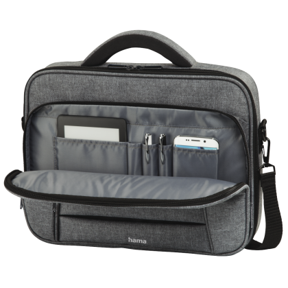 Чанта за лаптоп Hama Business, До 34 см (13.3"), Сива