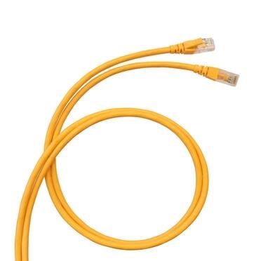 Корда C6A F/UTP 3.0 m PVC, жълта