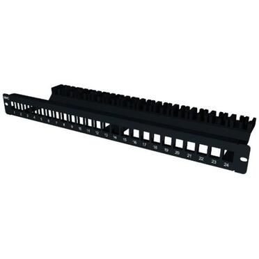 Панел 19" 1U 24XRJ45, празен