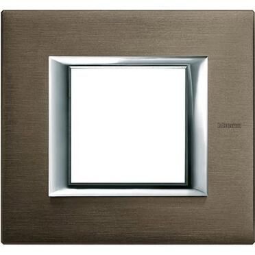 Рамка 2М Rectangular Brushed bronze (BR)