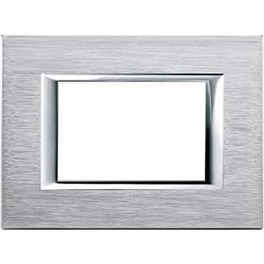 Рамка 3М Rectangular Brushed chrome (CR)