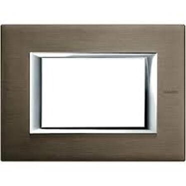 Рамка 3М Rectangular Brushed bronze (BR)