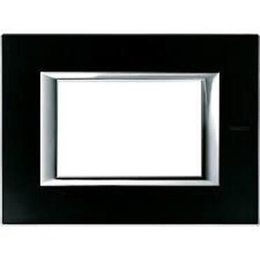 Рамка 3М Rectangular Black glass (VNN)